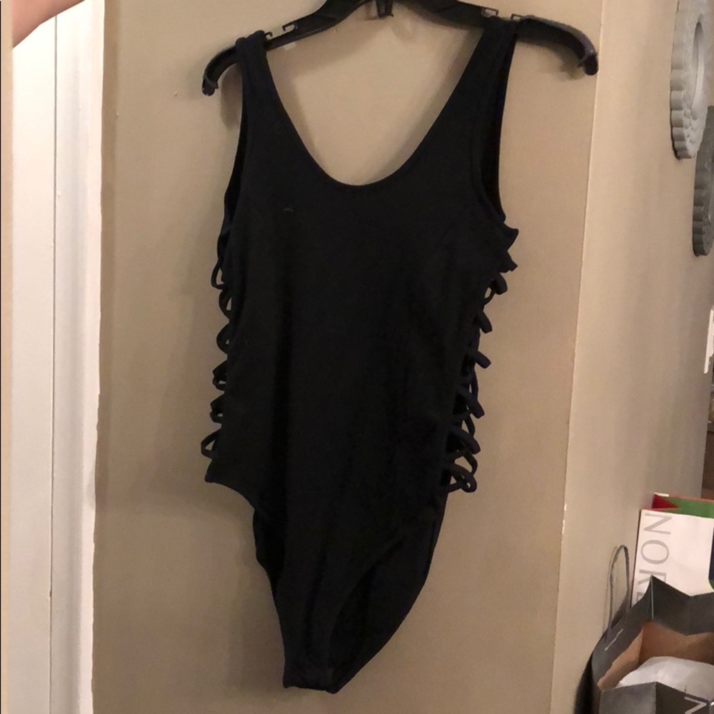 Black leotard